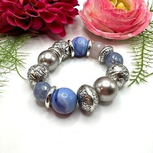 NEW⚜️Vintage Style Retro Chunky Acrylic Bracelet